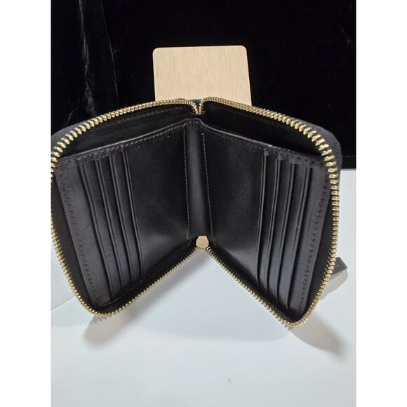 Dooney & Bourke Florentine Small Zip Around Wallet Black MSRP=$168 - Picture 3 of 5